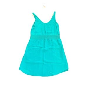 Babaton 100% Silk Vibrant Teal Dress Size XS